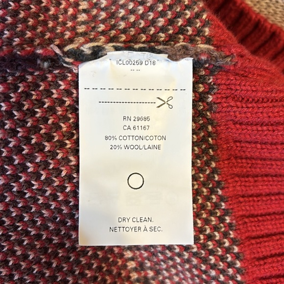 Pendleton Tribal Aztec Cardigan Sweater Petite Small - Picture 5 of 7